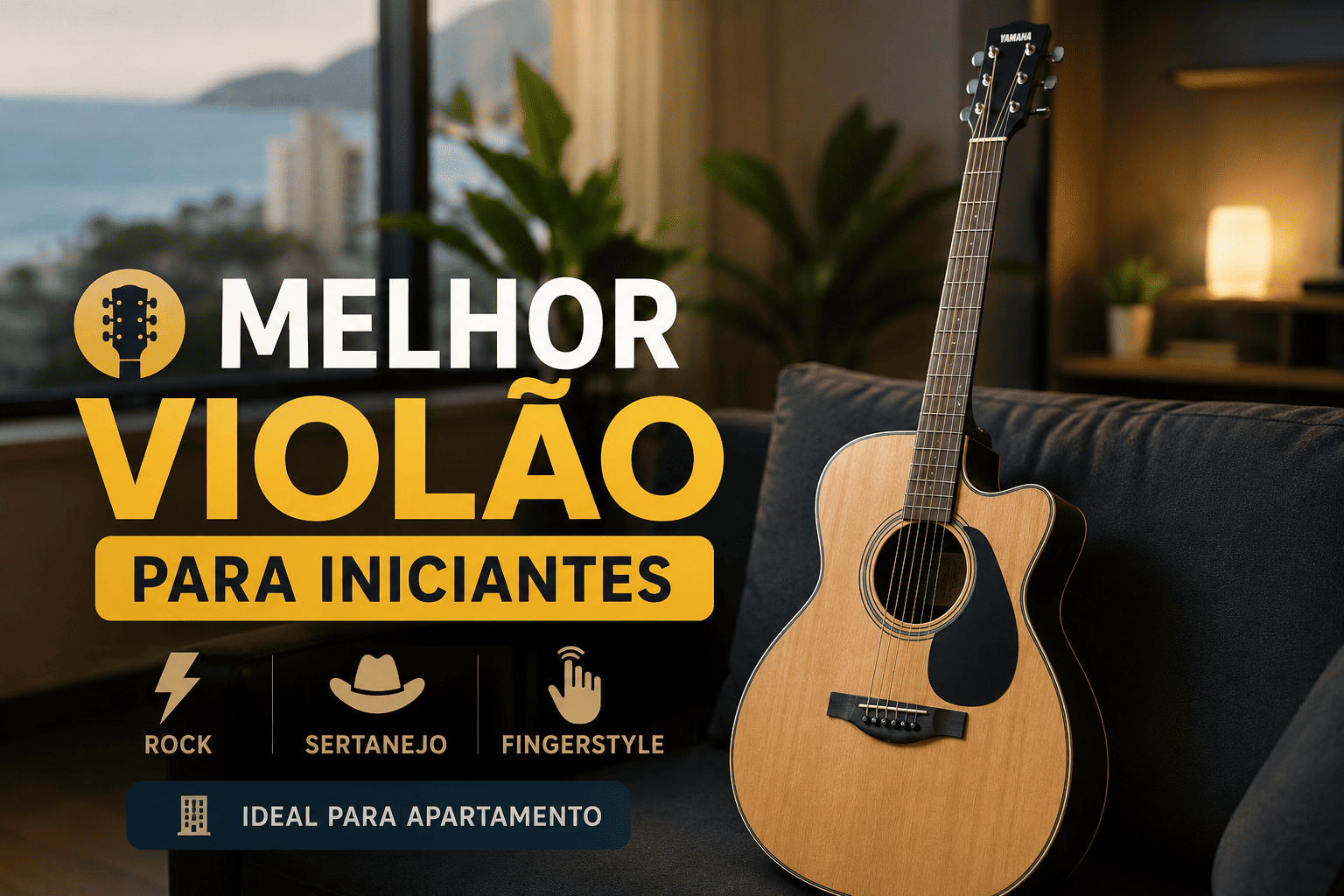 Melhor Violão para Iniciantes em Apartamento: Rock, Sertanejo e Fingerstyle