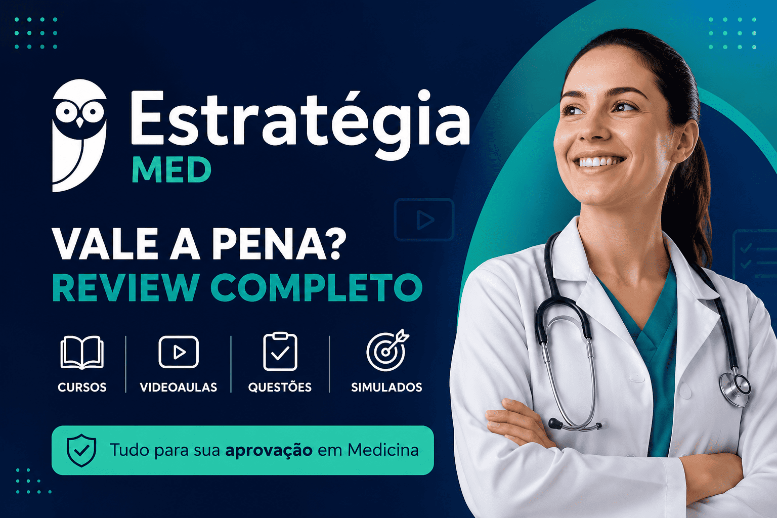 Estratégia MED vale a pena? Review completo, pontos fortes, planos e cupom